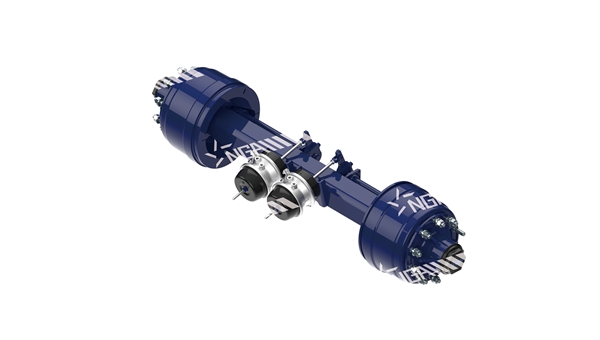 NGA-E10-D0 V1.0系列鼓剎德式車軸總成